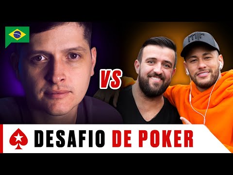 Desafio de Poker com AKKARI e NEYMAR JR ♠️ Desafio de Poker ♠️ PokerStars Brasil