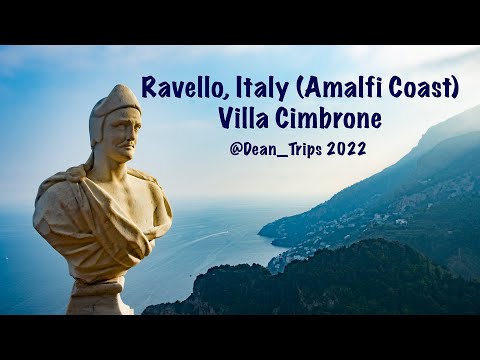 Ravello Italy Visit to Villa Cimbrone 2022