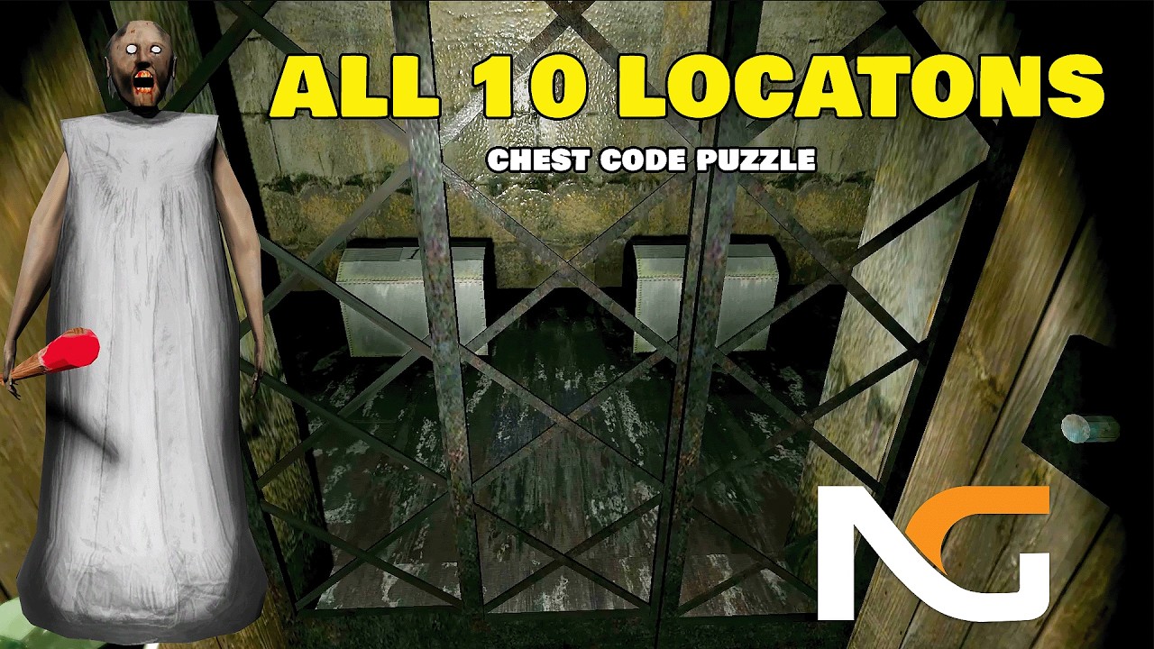 I Found All 10 Chest Codes in Granny! (Secret Locations Revealed)