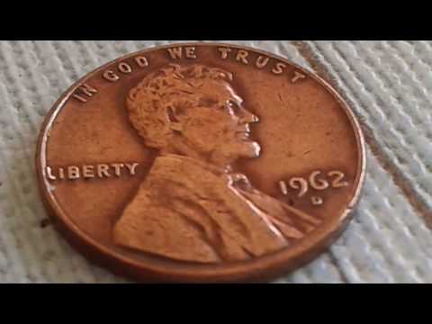 👉 $ 4.400 👈 for This Rare Pennies Coin U.S 1962 d double die penny value