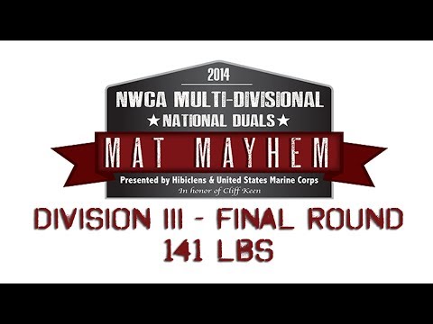 141 Connor Campo v Yonas Gebreab - 2014 NWCA Multi-Divisional Duals - D3