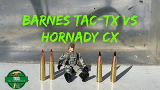 Barnes Tac-TX VS Hornady CX | 300 Blackout Ballistics Gel Test 10.5” and 16” Barrels
