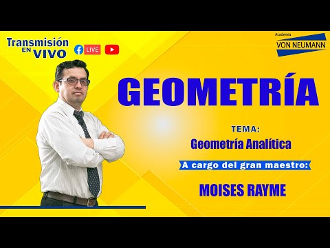 🔴Clases EN VIVO🔴 GEOMETRÍA  Tema: Geometría Analítica.📚
