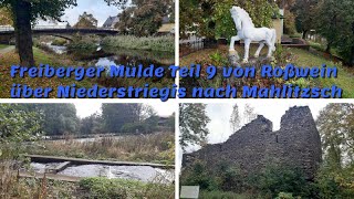 Freiberger Mulde Teil 9 von Roßwein über Niederstriegis nach Mahlitzsch