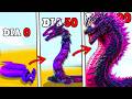 EVOLUI PARA GIGANTE SERPENTE GODZILLA ROSA PARA ME VINGAR!