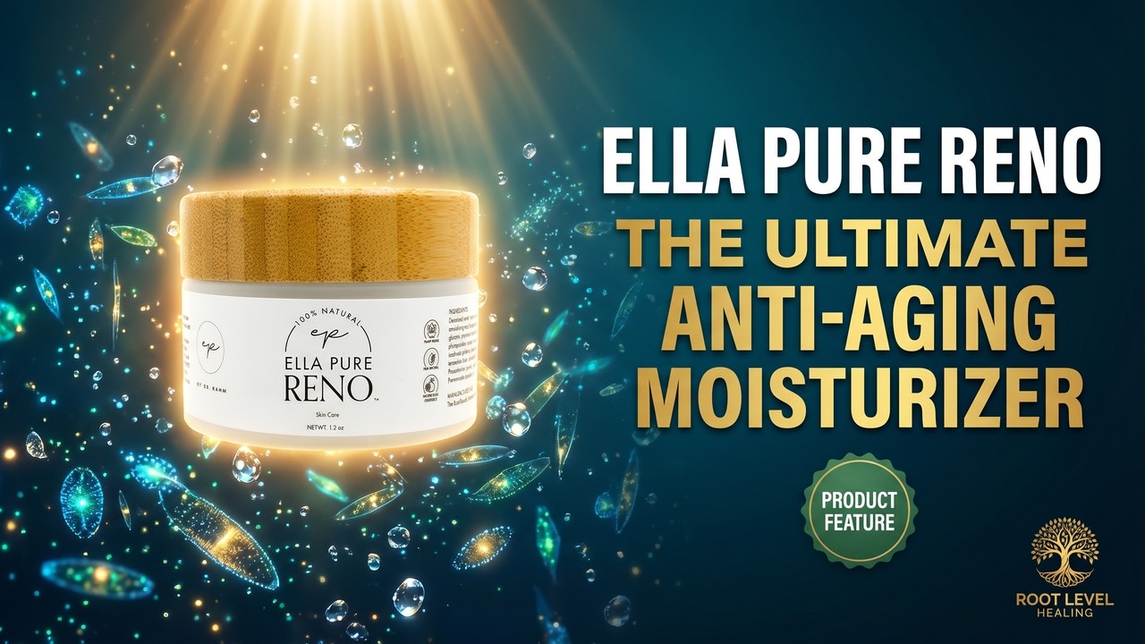 Ella Pure Reno: The Ultimate Anti-Aging Moisturizer with Marine Phytoplankton & Hyaluronic Acid Video