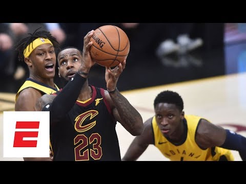 LeBron James goes off for 20 points in first quarter of Game 2 vs. Pacers | ESPN