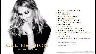 Celine Dion Toutes ces choses album Encore un soir