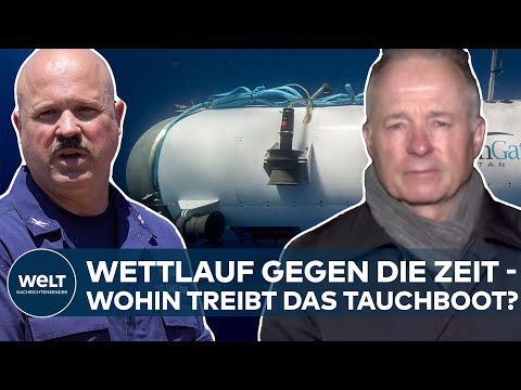 VERMISSTES TAUCHBOOT: Sauerstoff wird knapp - Kaum noch Hoffnung für Titanic-Abenteurer | WELT Thema