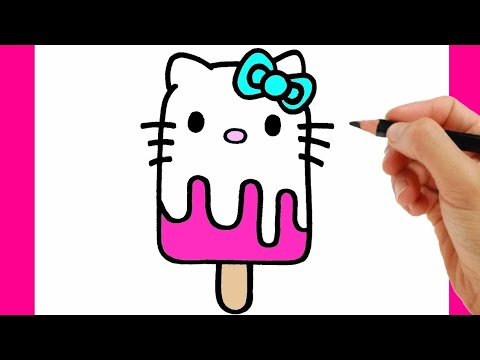 Eis Zeichnen und Malen - Einfaches zeichnen lernen