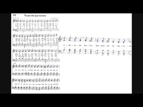 Hinário 5 CCB - Hino 413 - Foi por mim que morreste - Strings - Teclado Yamaha PSR S670