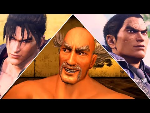 TEKKEN SERIES - Every friendly Mishima scene compilation (1080p)