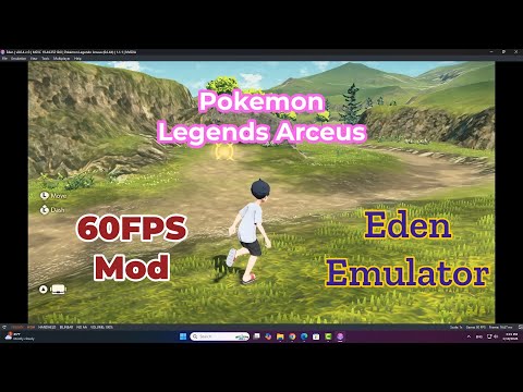 How to Download 60FPS Mod For Pokemon Legends Arceus on Eden Emulator