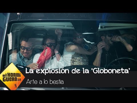 Daniel Guzmán y Antonio Pagudo se enfrentan a la explosión de la "globoneta" - El Hormiguero 3.0