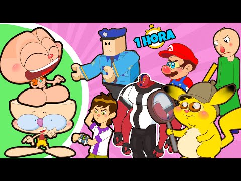 Capa de OS MELHORES episódios de MONGO E DRONGO em DESENHO ANIMADO