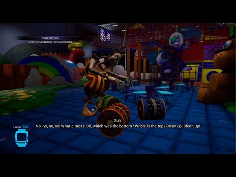 Can Sundrop Jumpscare Gregory While Cleaning Up? - FNAF Security Breach