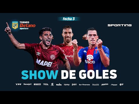 #TorneoBetano Apertura 2025 | SHOW DE GOLES DE LA FECHA 3