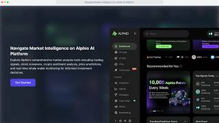Navigate Market Intelligence on Alphio AI Platform