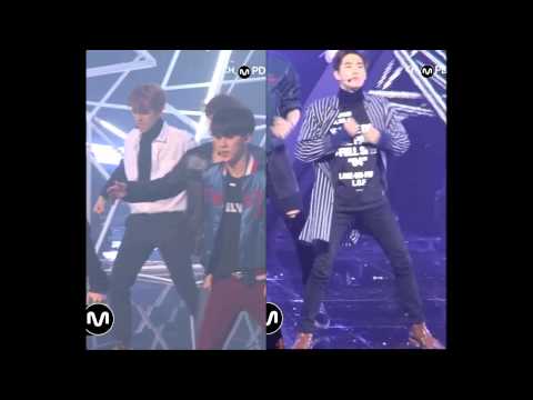 [MPD/Fancam] 150409 EXO - Call Me Baby (BAEKHYUN&SUHO)