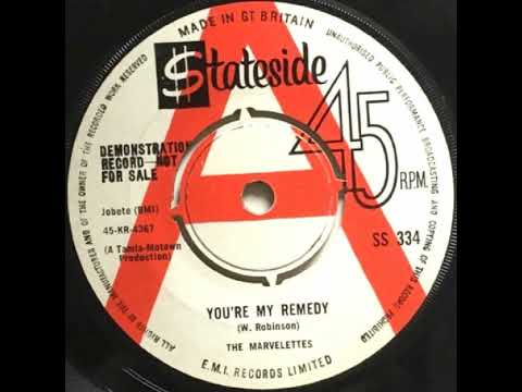The Marvelettes  - You're My Remedy  - UK Stateside Records Demo released 1964