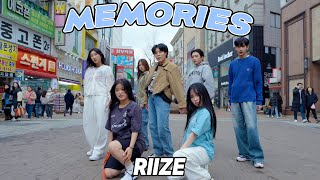 [KPOP IN PUBLIC ONE TAKE] RIIZE 라이즈 'Memories' DANCE COVERㅣ @동성로ㅣPREMIUM DANCE