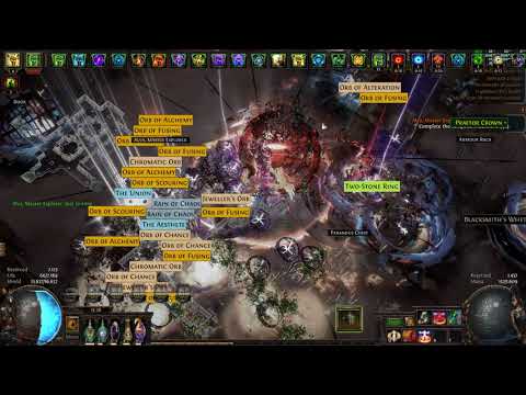 Path of Exile 3.10 Delirium League: EK, Herald Stacking - 100% Delirium Forge of the Phoenix