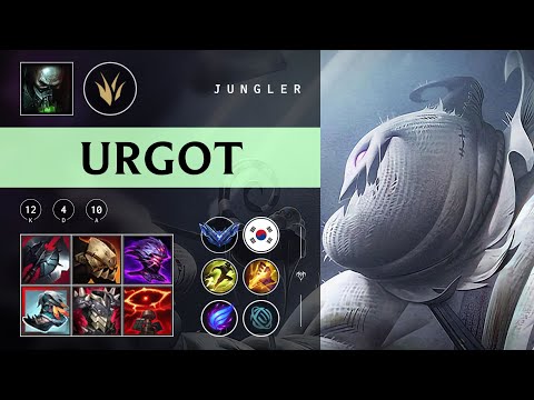 Urgot Jungle vs Nidalee - KR Diamond Patch 25.22