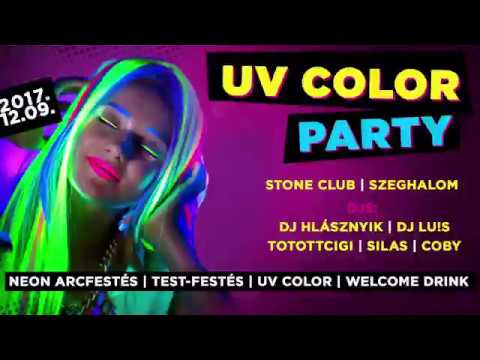 2017.12.09. UV Color Party, Stone Club, Szeghalom. Videó-reklám.