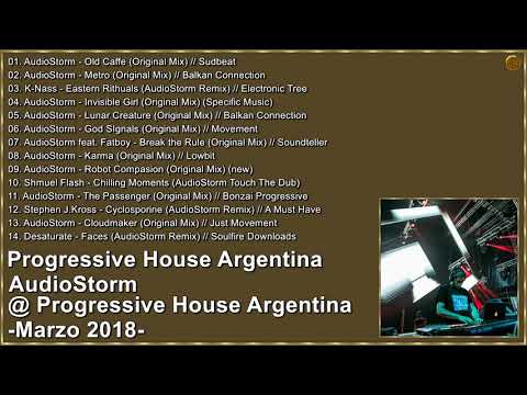 AudioStorm @ Progressive House Argentina Marzo 2018