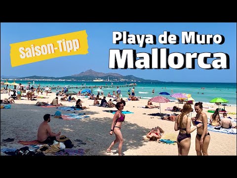 Playa de Muro🌴🏖️MALLORCA island NEW! Beach♥️Shops & Locations♥️TOP #mallorca #british #travel 
