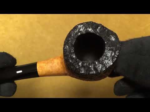 Pipa Castello Old Antiquari G - Light Bent Fancy Pot Barktop #55 (CAOA93)