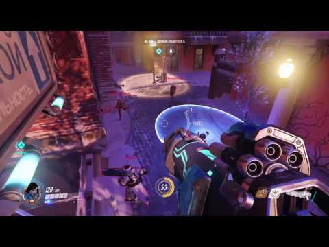 Overwatch Winter Wonderland MP pt7 - OUCH! More Pharah Changes