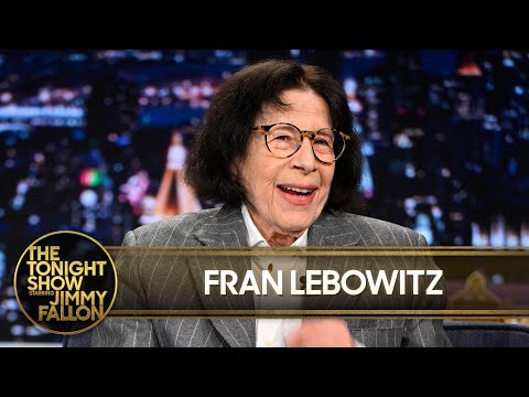 Fran Lebowitz Talks NYC During the Holidays, Lawyers and Hotel Rooms | The Tonight Show
