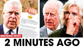 Buckingham Palace Trembles After Prince Andrew Reads Out Late Queen's LAST Will!