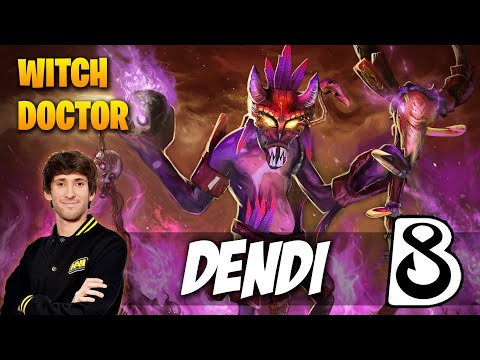 B8.Dendi Witch Doctor - Dota 2 Pro Gameplay [Watch & Learn]
