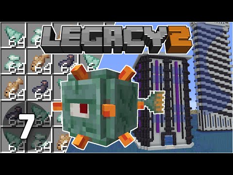 Guardian Farm and City Expansion - Legacy SMP 2: #7 | Minecraft 1.16 Survival Multiplayer
