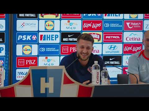 Press conference: Marin Pongračić and Marco Pašalić