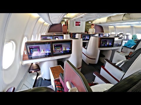 YouTube thumbnail for Qatar Airways Airbus A330-200