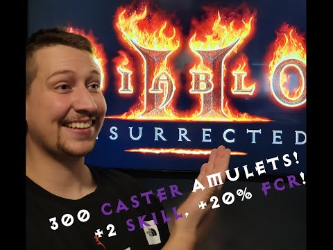 D2R Crafting 300 Caster Amulets! All you need to know!