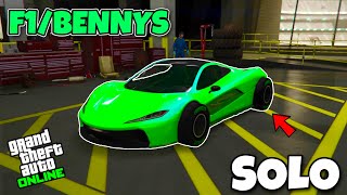 HOW TO MAKE YOUR OWN DONOR CARS IN GTA 5 ONLINE- F1/BENNYS 1.68! EASY METHOD TUTORIAL 1.67!