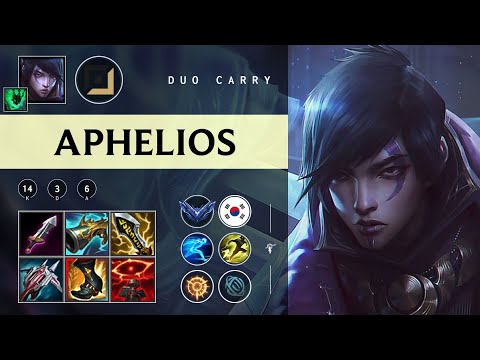 Aphelios ADC vs Ashe - KR Diamond Patch 25.24