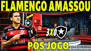 PÓS JOGO FLAMENGO 3 X 0 BOTAFOGO! FLAMENGO AMASSOU E CONQUISTA VITÓRIA IMPORTANTE!