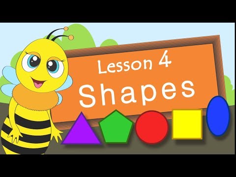 Shapes🔹️Lesson 4🔹️PART 1🔹️ Educational video for children (Early childhood development). Video
