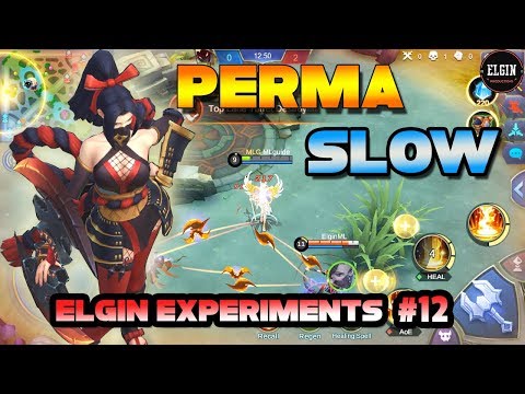 GET PERMA SLOW ON HANABI - ELGIN EXPERIMENTS #12 - HANABI MOBILE LEGENDS