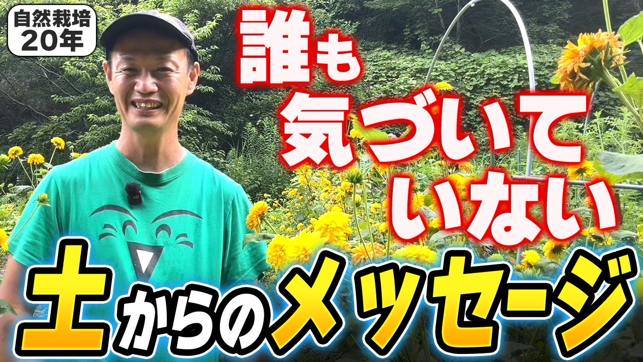 生きた土と信頼を築く自然栽培の向き合い方