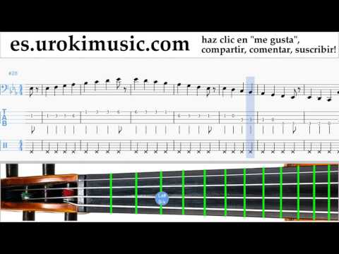 Tutorial de Violonchelo Justin Bieber - Sorry Clases Notas Parte#1 um-i927