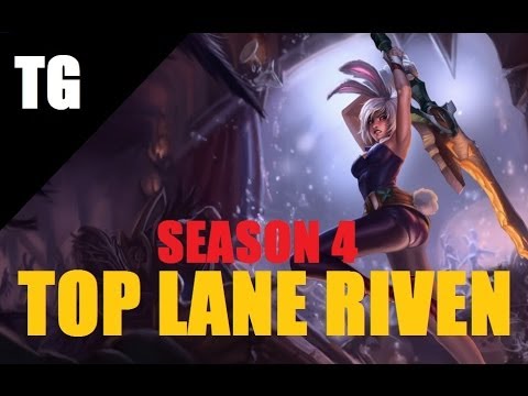 RIVEN Top Lane [Season 4] - League of Legends: Full Gameplay/Commentary