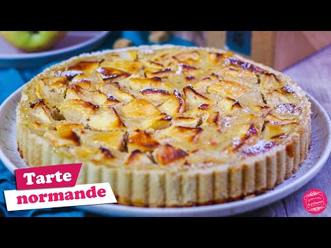 🍏 TARTE NORMANDE AUX POMMES - RECETTE FACILE 🍏