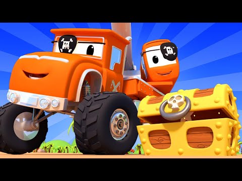 Orasul Monstrilor - Vanatoarea de comori - Orasul Masinilor | Desene pentru copii