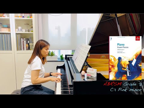 ABRSM Piano Grade 7 C1 Madeleine Dring: Pink minor No.1 from Colour Suite